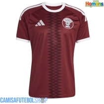 Camisa de time de futebol Catar Replicas 1º Equipamento Mundo 2026 Manga Curta